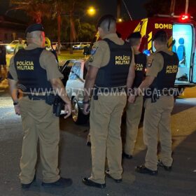 Fotos de Homem fica preso nas ferragens após acidente em Maringá