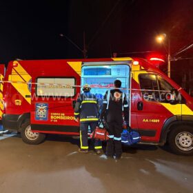 Fotos de Homem fica preso nas ferragens após acidente em Maringá