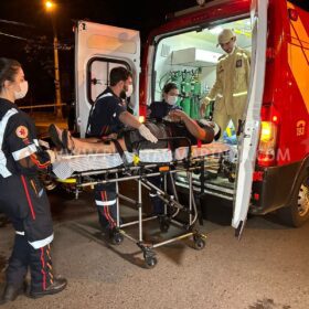 Fotos de Homem fica preso nas ferragens após acidente em Maringá
