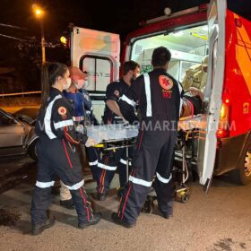 Fotos de Homem fica preso nas ferragens após acidente em Maringá
