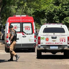 Suspeito de integrar quadrilha de roubo de caminhonete Hilux é baleado em confronto com a Polícia Militar em Sarandi Foto 1 Fotos de Suspeito de integrar quadrilha de roubo de caminhonete Hilux é baleado em confronto com a Polícia Militar em Sarandi