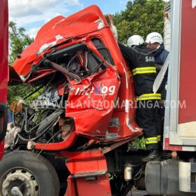 Fotos de Motorista morre após grave acidente na BR-376 em Marialva 
