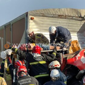 Fotos de Motorista morre após grave acidente na BR-376 em Marialva 