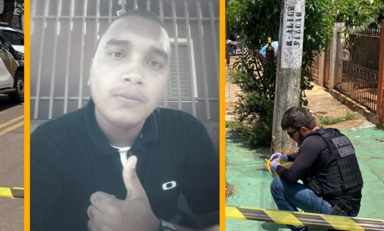 Fotos de Jovem é perseguido e executado a tiros na manhã deste domingo