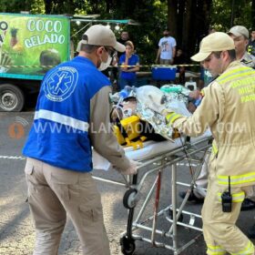 Fotos de Motociclista tem perna arrancada em acidente em Maringá