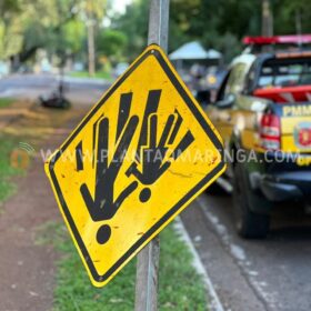Fotos de Motociclista tem perna arrancada em acidente em Maringá