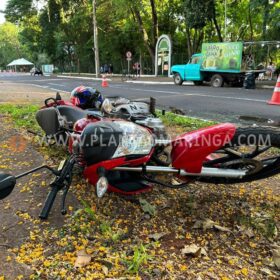 Fotos de Motociclista tem perna arrancada em acidente em Maringá