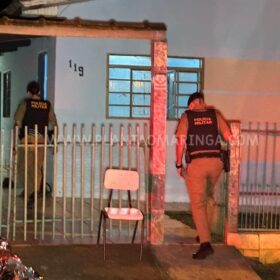 Fotos de Mulher mata vizinho a golpes de faca em Maringá