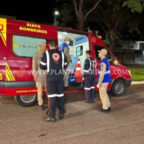 Fotos de Pai e filho de 4 anos ficam feridos após serem atropelados em Maringá