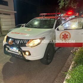 Pai e filho de 4 anos ficam feridos após serem atropelados em Maringá Foto 1 Fotos de Pai e filho de 4 anos ficam feridos após serem atropelados em Maringá