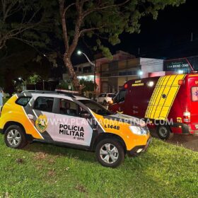 Fotos de Pai e filho de 4 anos ficam feridos após serem atropelados em Maringá