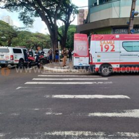 Fotos de Imagens de câmera de segurança registram grave acidente em Maringá 