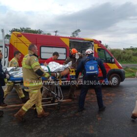 Fotos de Dois helicópteros são acionados para resgatar vítimas de acidente na BR-376