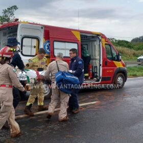 Fotos de Dois helicópteros são acionados para resgatar vítimas de acidente na BR-376