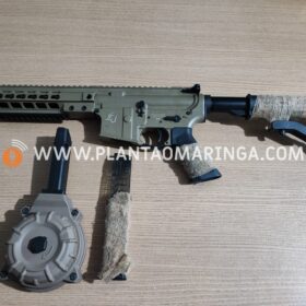 Fotos de Polícia prende quadrilha especializada em furtar caminhonetes de luxo em Maringá; uma carabina 9mm foi apreendida em Sarandi