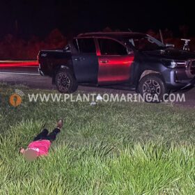 Fotos de Suspeito de integrar quadrilha especializada em roubo de Hilux morre após troca de tiros com a Rocam de Maringá