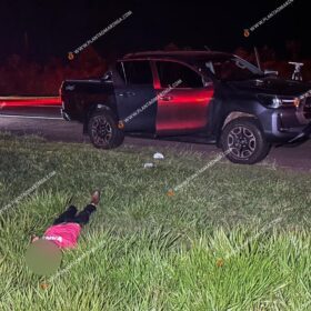 Fotos de Suspeito de integrar quadrilha especializada em roubo de Hilux morre após troca de tiros com a Rocam de Maringá