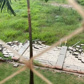 Fotos de Tenda desaba com forte chuva e deixa 8 pessoas feridas em Maringá 