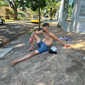 Fotos de Duas pessoas são esfaqueadas e autor é preso em flagrante em Maringá 