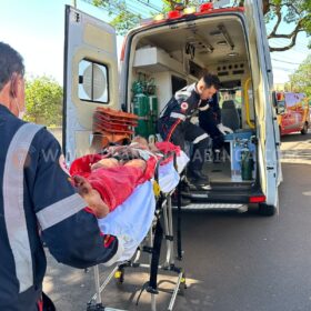 Fotos de Duas pessoas são esfaqueadas e autor é preso em flagrante em Maringá 