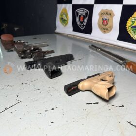 Fotos de Empresário é preso após realizar disparos de arma de fogo no centro de Maringá 