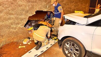 Fotos de Homem é atropelado e prensado contra muro após discussão em Maringá