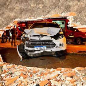 Homem é atropelado e prensado contra muro após discussão em Maringá Foto 1 Fotos de Homem é atropelado e prensado contra muro após discussão em Maringá