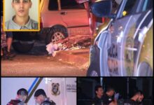 Fotos de Homem é executado com 13 tiros após ser chamado na porta de casa Maringá e suspeita é de crime passional 