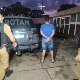 Fotos de Homem suspeito de matar jovem em Sarandi é preso pela Rotam em Maringá  