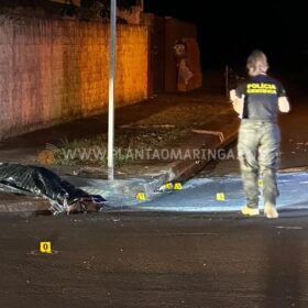 Fotos de Jovem de 18 anos é perseguido e morto com 12 tiros em Maringá