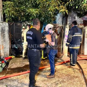 Fotos de Incêndio mata duas crianças e deixa jovem em estado grave em Maringá 