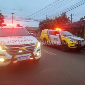 Fotos de Jovem de 19 anos é baleado na frente de casa em Maringá 