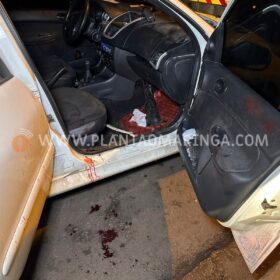 Fotos de Maringá; Homem busca arma no carro para atirar em desafeto e acaba ferido pela própria arma