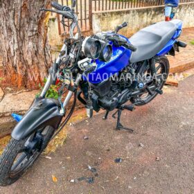 Fotos de Morre motociclista que bateu em árvore ao tentar fugir da polícia em Maringá 