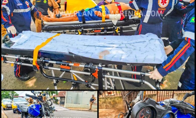 Motociclista é intubado após bater em árvore durante fuga da Polícia Militar em Maringá Foto 1 Fotos de Motociclista é intubado após bater em árvore durante fuga da Polícia Militar em Maringá