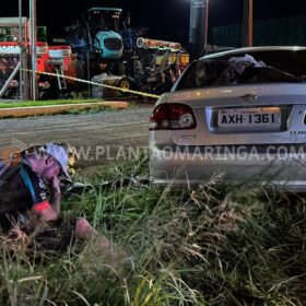 Fotos de Câmera registrou acidente que matou empresário em Maringá 