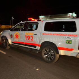 Fotos de Câmera registrou acidente que matou empresário em Maringá 