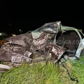 Fotos de Câmera registrou acidente que matou empresário em Maringá 