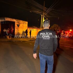 Fotos de Quatro pessoas foram baleados e duas morreram neste domingo em Sarandi