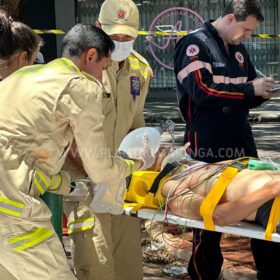 Fotos de Sorveteiro é intubado após ser atropelado por moto em Maringá 