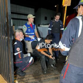 Fotos de Trabalhador é baleado pelas costas durante tentativa de roubo em Maringá