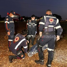 Fotos de Um adolescente morreu e duas sofreram ferimentos graves após carro com queixa de furto capotar 