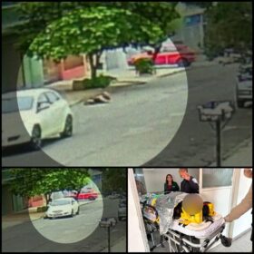 Fotos de Vídeo mostra ex-marido arrastando mulher com carro em Maringá 