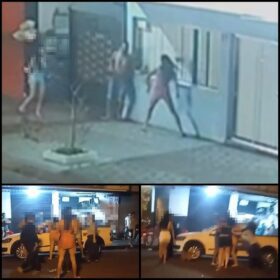 Fotos de Vídeo mostra homem sendo esfaqueado por mulheres em Sarandi