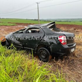 Fotos de Carro aquaplana e acidente mata morador de Sarandi