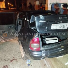 Fotos de Casal de Sarandi com criança em carro sofre ataque a tiros em Maringá, e homem é baleado