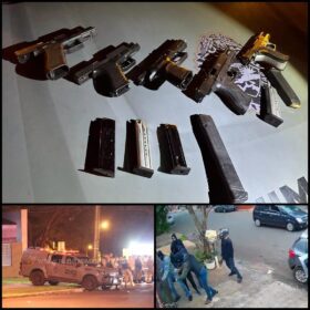Fotos de Cinco criminosos investigados por vários homicídios morreram em confronto com a PM em Maringá 