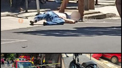 Fotos de Durante fuga da polícia, motociclista é intubado após bater contra carro em Sarandi