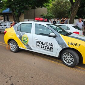 Fotos de Homem é socorrido de helicóptero após ser baleado em Maringá; estado é grave