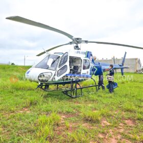 Homem é socorrido de helicóptero após ser baleado em Maringá; estado é grave Foto 1 Fotos de Homem é socorrido de helicóptero após ser baleado em Maringá; estado é grave